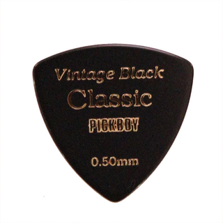 PICKBOYGP-04BL/05 Vintage Classic Black 0.50mm ギターピック×50枚
