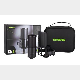 Shure SM4 Home Recording Microphone Kit (ショックマウント・ポップフィルター付きセット) ホームレコーディン