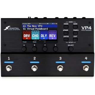 FRACTAL AUDIO SYSTEMS 【ローン金利0%!!】VP4 -Virtual Pedal Board-《マルチエフェクター》【オンラインストア限定】