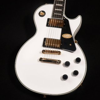 Epiphone Inspired by Gibson Les Paul Custom Alpine White ≪S/N:24091531344≫ 【心斎橋店】