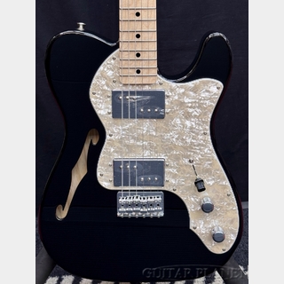 Fender FSR Traditional 70s Telecaster Thinline GP-Black-【ギタプラ独占】【JD23021707】【3.32kg】