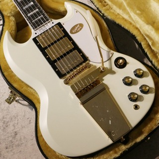 Epiphone 1963 Les Paul SG Custom with Maestro Vibrola ~Classic White~ 【3.53kg】【Gibsonヘッド】