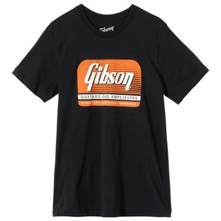 GibsonGuitars and Amplifiers Tee (Large)[GA-TEE-GAMP-BLK-LG]