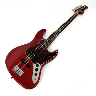 （美品）Bacchus WL-434 エレキベース レッド色 WL-434 ACT CAR （アクティブ・34inch スケール） (Bacchus)