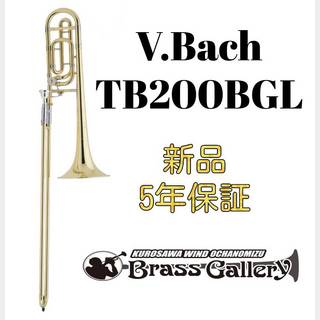 V.BachTB200BGL【新品】【テナーバストロンボーン】【バック】【中細管】【ウインドお茶の水】