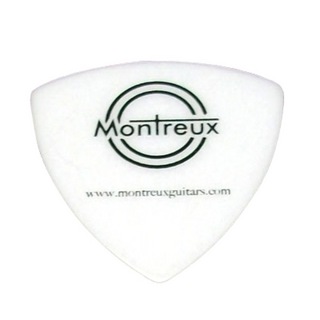 Montreux pick 三角 0.60mm デルリン白 No.2801 ギターピック×50枚