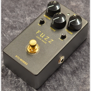 HTJ-WORKS GOLD HAZE FUZZ -Gelmanium & Silicon engine #112【国産ハンドメイド】