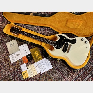 Gibson Custom ShopMurphy Lab 1963 SG Junior Polaris White Lightning Bar Ultra Light Aged【2.77kg]】