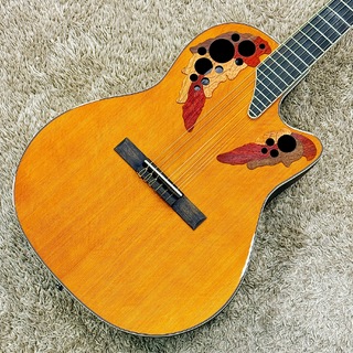 Ovation Celebrity Elite Nylon Mid Depth CE44C-4A Aged Natural 【エレガット】