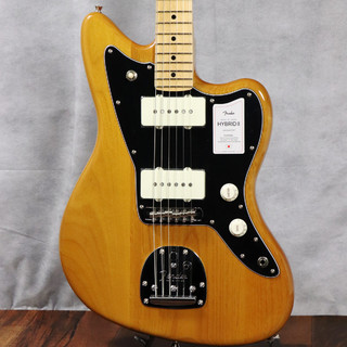 FenderMade in Japan Hybrid II Jazzmaster Maple Fingerboard Vintage Natural 【梅田店】