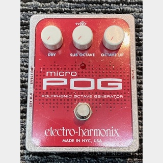 Electro-Harmonix micro POG【オクターバー】