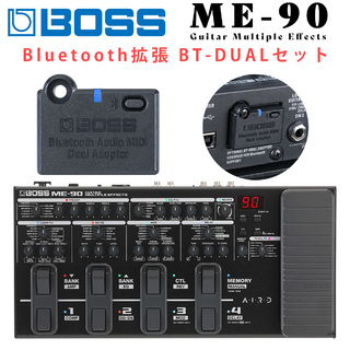BOSSME-90 + BT-DUAL Bluetooth拡張セット マルチエフェクター