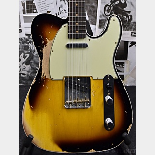 Fender Custom Shop Guitar Planet Exclusive 1960 Telecaster Custom Heavy Relic -2 Color Sunburst-