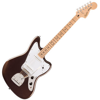 Squier by FenderAffinity Series Jaguar Maple Fingerboard White Pickguard Mystic Metallic Brown