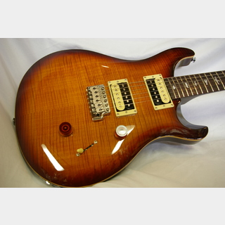 PRS SE CUSTOM 24 tabako sunbarst 