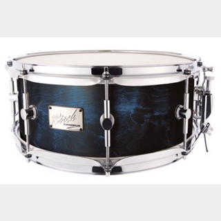 canopus Birch Snare Drum 6.5x14 Rotten Blue Mat LQ