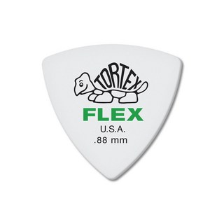 Jim Dunlop 456 Tortex Flex Triangle×10枚セット (0.88mm)