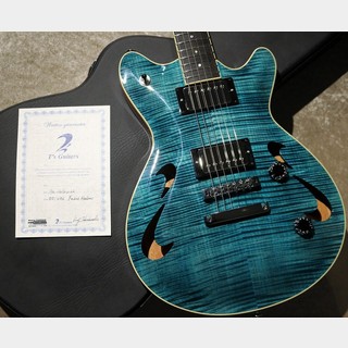 T's Guitars Arc-Hollow 22 Faded Abalone【2.33kg】【担当選定の極杢5Aフレイムメイプルトップ】