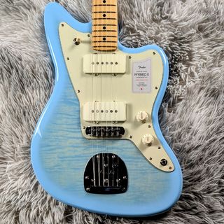 Fender Fender 2024 Collection MIJ Hybrid II Jazzmaster Flame Celeste Blue【現物画像】6/26更新
