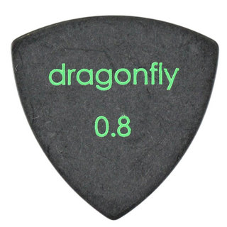 dragonflyPICK TR 0.8 BLACK ギターピック×50枚