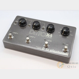 tc electronic Ditto X4 Looper [XJ952]【難波店在庫】