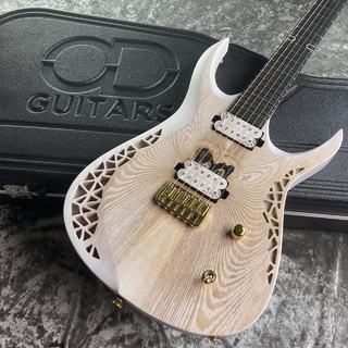 OD Guitars Venus 6 Custom ~Angel White~ #V.15221【当店カスタムオーダー】【約3,16kg】