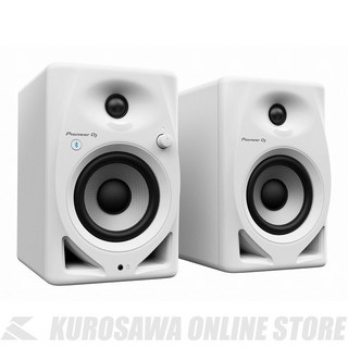 Pioneer Dj DM-40D-BT-W Bluetooth機能搭載 4 インチ アクティブ モニタースピーカー (White)