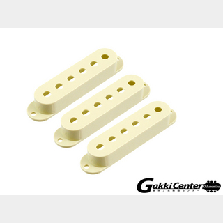 ALLPARTS Set of 3 Vintage Cream Pickup Covers for Stratocaster/8216