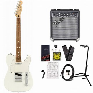 Fender Player Series Telecaster Polar White Pau Ferro Frontman10Gアンプ付属エレキギター初心者セット【WEBSHO