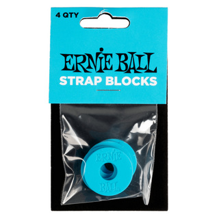 ERNIE BALLSTRAP BLOCKS 4PK - BLUE ストラップブロックP05619