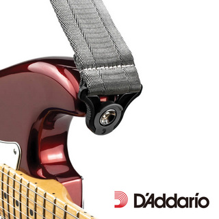 Planet Wavesby D'Addario Auto Lock Guitar Strap -Metal Grey- │ ギターストラップ