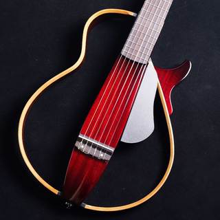 YAMAHA SLG200N CRB (クリムゾンレッドバースト) サイレントギター ナイロン弦モデル ナット幅50mm 【中古】