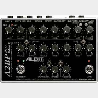 ALBIT A2BP Pro MARK II 2CH BASS PRE-AMP アルビット ベース用 プリアンプ【WEBSHOP】