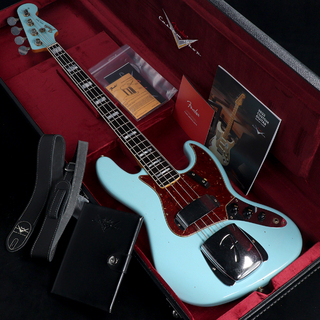Fender Custom Shop Limited Edition 1966 Jazz Bass Journeyman Relic Aged Daphne Blue【渋谷店】