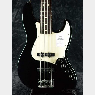 FenderMade in Japan Junior Collection Jazz Bass - Black / Rosewood -【ローン金利0%!!】