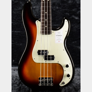 FenderMade In Japan Hybrid II Precision Bass -3-Color Sunburst / Rosewood-【ローン金利0%!!】