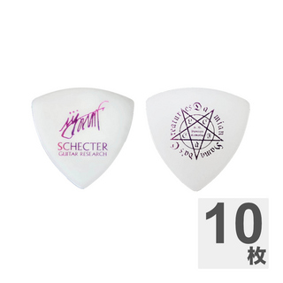 SCHECTER SCHECTER シェクター SPA-DH10WH ダミアン浜田陛下モデル ギターピック×10枚