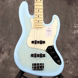 Fender 2024 Collection Made in Japan Hybrid II Jazz Bass Maple FB Flame Celeste Blue [限定モデル][S/N JD240