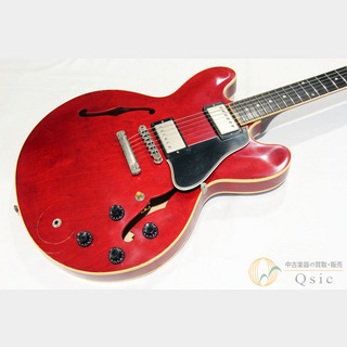 Gibson Custom ShopLee Ritenour ES-335 Signed Aged Faded Cherry 2008年製 【返品OK】[OJ955]