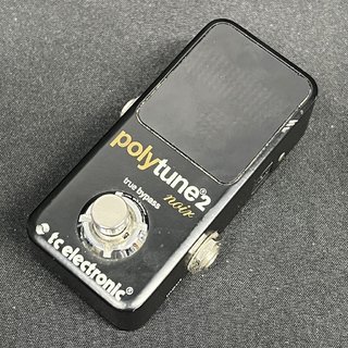 配信機器・PA機器・レコーディング機器 polytune 2 TC ELECTRONIC/PolyTune 2/ペダルチューナー 送料無料
