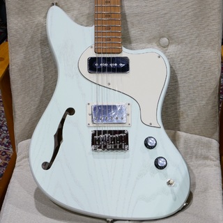 PJD Guitars ST. JOHN STANDARD with F-Hole / Light Green 【特別価格】【ダダリオNYXL弦プレゼント】