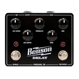 Benson Ampsベンソンアンプス DELAY ディレイ + LFOモジュレーション ギターエフェクター