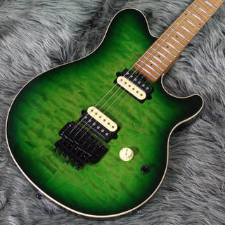 MUSIC MAN Axis Matcha Quilt  Roasted Maple Neck #H06882【フィギュアード・メイプル・ネックが美しい1本】