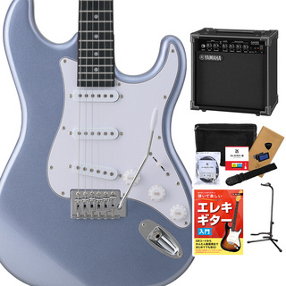 BUSKER'SBST-Standard エレキギター初心者12点セット【ヤマハアンプ付】 IBU-アイスブルー-