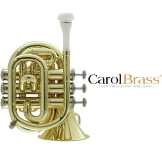 CarolBrassMini Pocket Trumpet N1000 C CL 【新品】【C管】【横浜】【WIND YOKOHAMA】