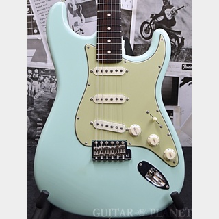 Fender Custom ShopGuitar Planet Exclusive 1960s Stratocaster N.O.S. Birdseye Maple Neck -Faded Surf Green-
