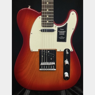 Fender Player II Telecaster -Aged Cherry Burst-【チェンバードアッシュボディ】【MX24057092】【軽量2.93kg】