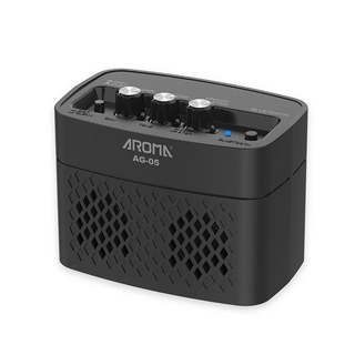 AROMAAG-05 Bluetooth Black 5W ギターアンプ 充電式バッテリー内蔵【横浜店】