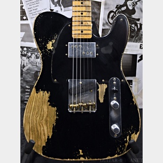 Fender Custom Shop MBS 1951 Loaded CuNiFe Telecaster Heavy Relic -Aged Black- by Andy Hicks 2022USED!!