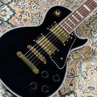 GrassRoots SG-LPC-mini BLK (Black) エレキギター ミニギター レスポールカスタム ブラック 黒 2ハム